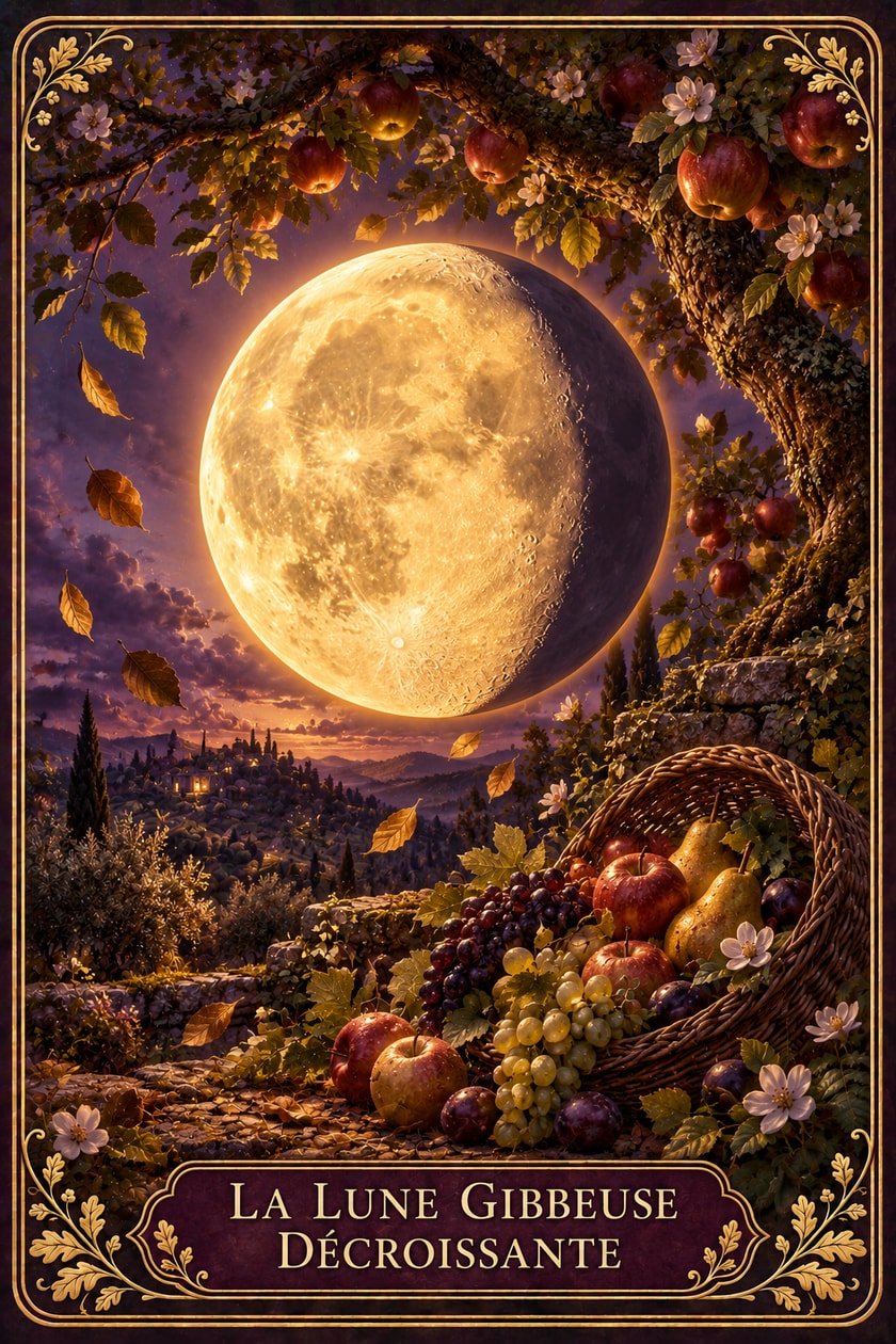 La Lune Gibbeuse Décroissante — Wicca